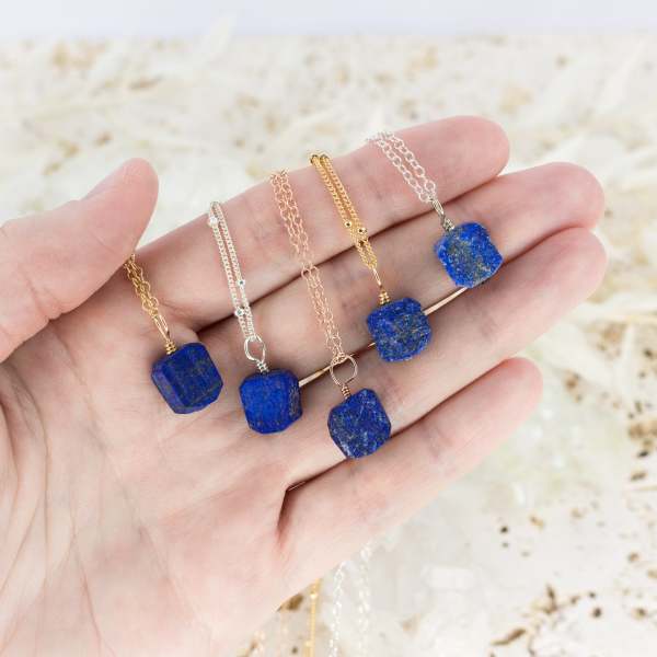 Raw lapis outlet lazuli pendant
