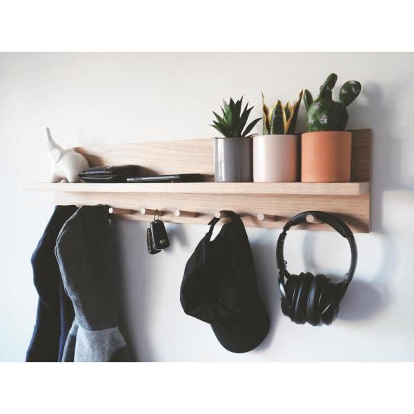 Hallway organiser shelf top