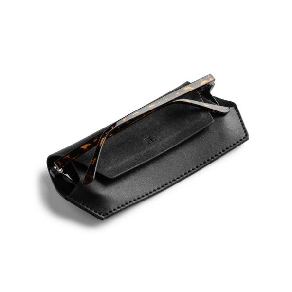 Fox and Leo Slimline Leather Glasses Case Black hardtofind