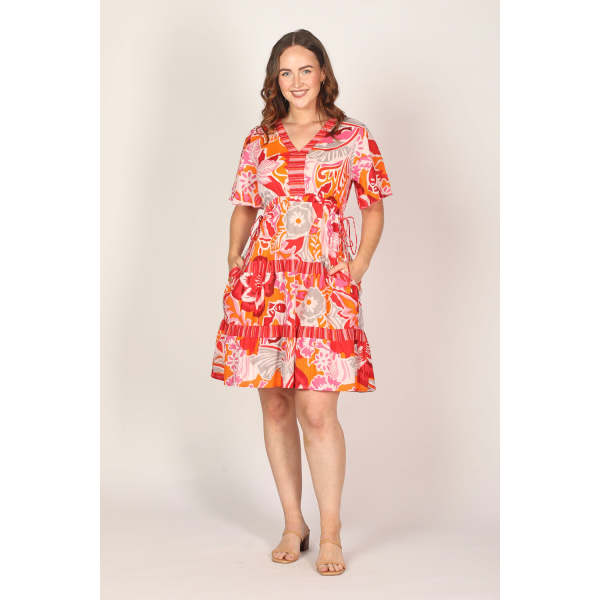 Stevie may iris midi dress online