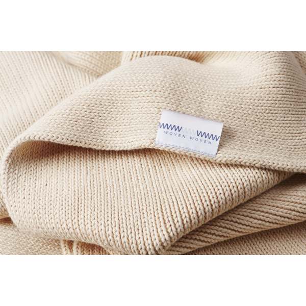 Certified Organic Cotton Kids Weighted Blanket 1.5kg Cream Beige hardtofind
