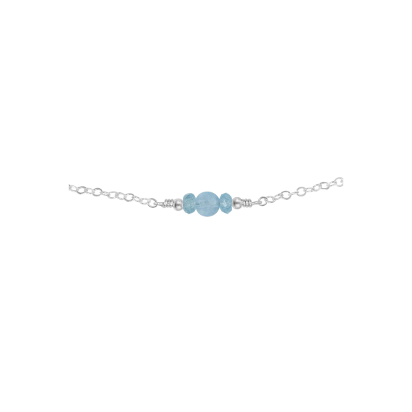 Aquamarine choker hotsell