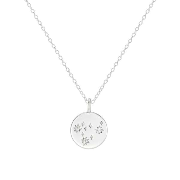 Leo constellation sales necklace silver