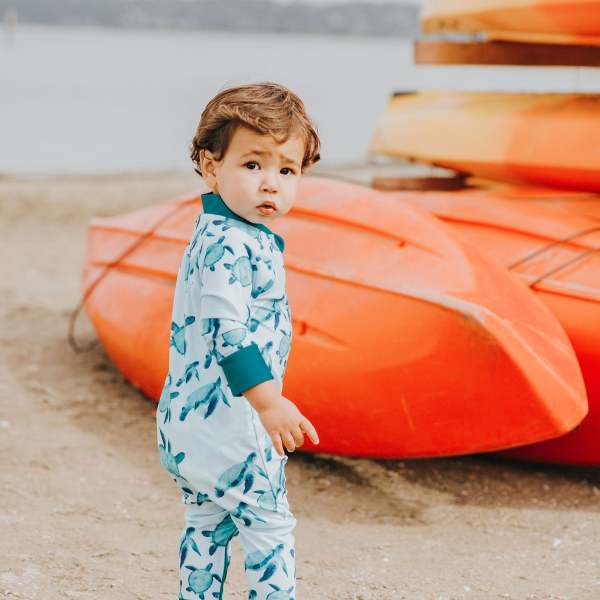 Baby uv protection swimwear clearance
