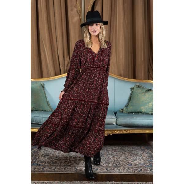 Ditsy Floral Maxi Dress