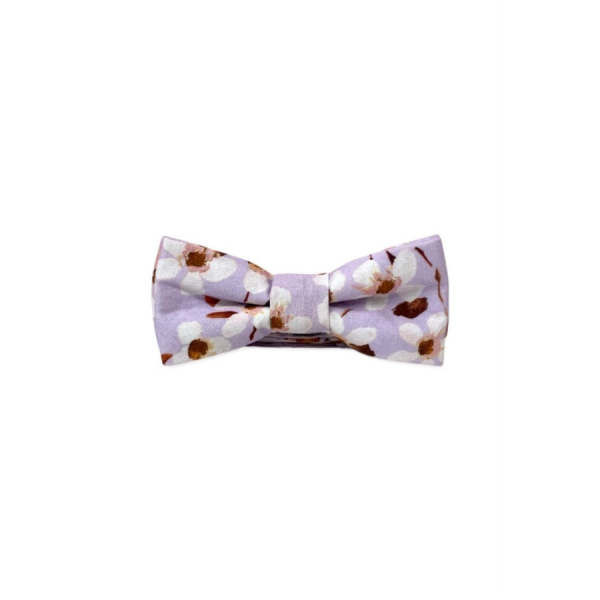 Peggy And Finn Cloudy Bow Tie Gift Set In Pink