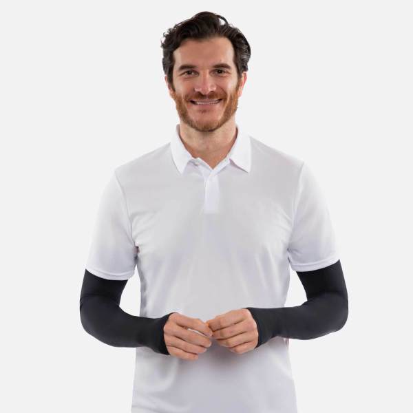 White Arm Sleeves with Thumbhole - Adult – crazyarms