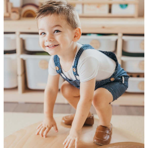 Childrens tan loafers clearance