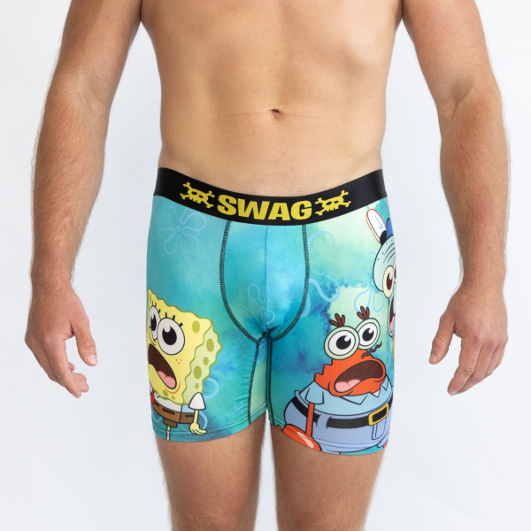 Buy Official SpongeBob SquarePants I'ma Head Out Swag Boxer Briefs