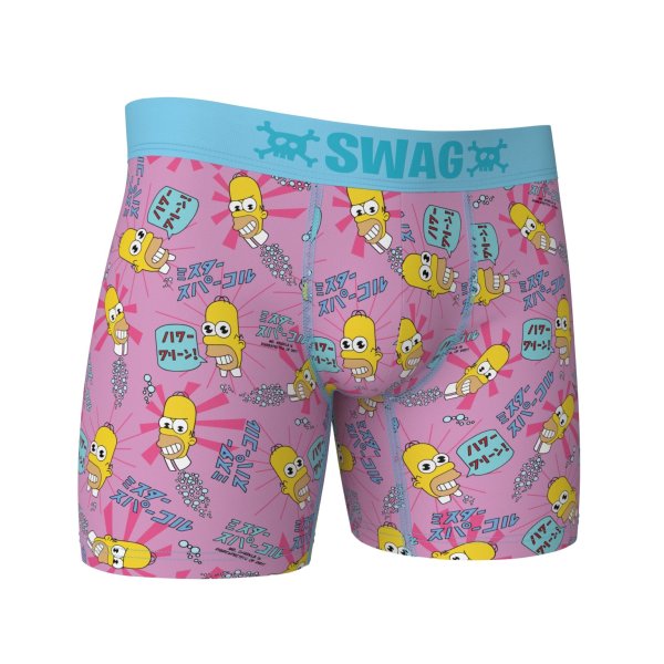 The simpsons boxer shorts on sale
