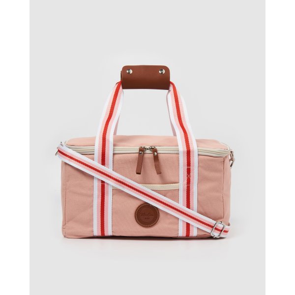 Miz Casa and Co Daisy Cooler Bag Pink | hardtofind.