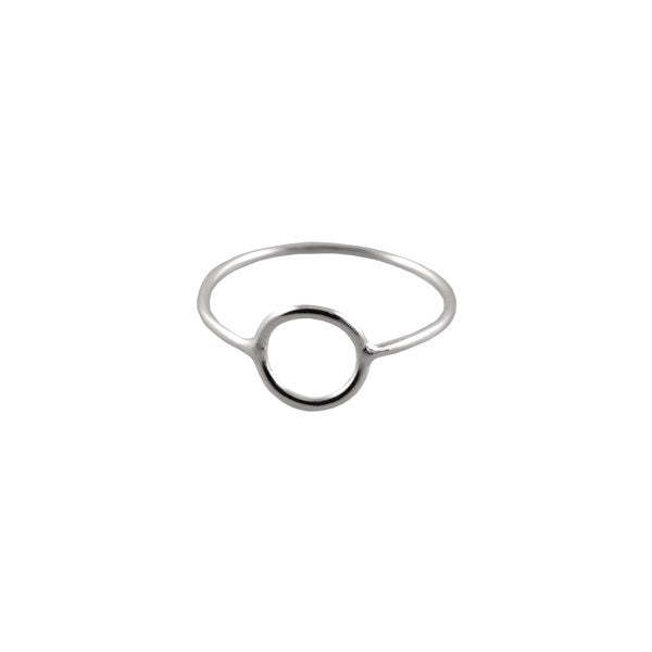 Ring with store open circle