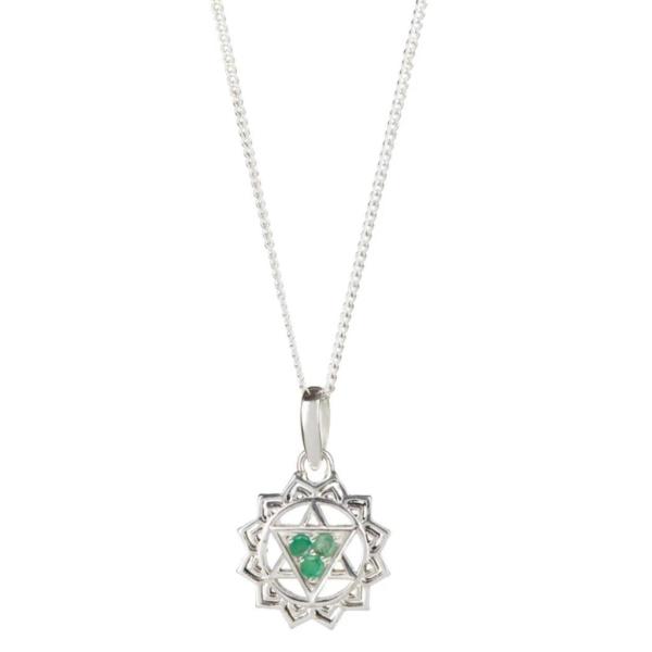 Heart store chakra necklace
