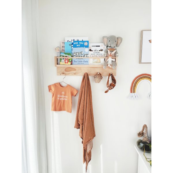 Kids Bookshelf and Coat Rack Combo hardtofind