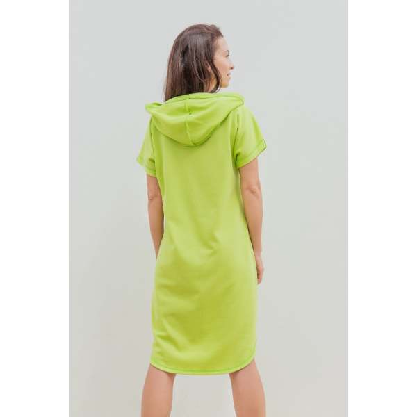 Hooded tunic dress sales