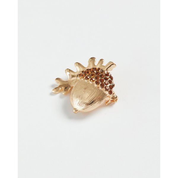 Acorn brooch sales