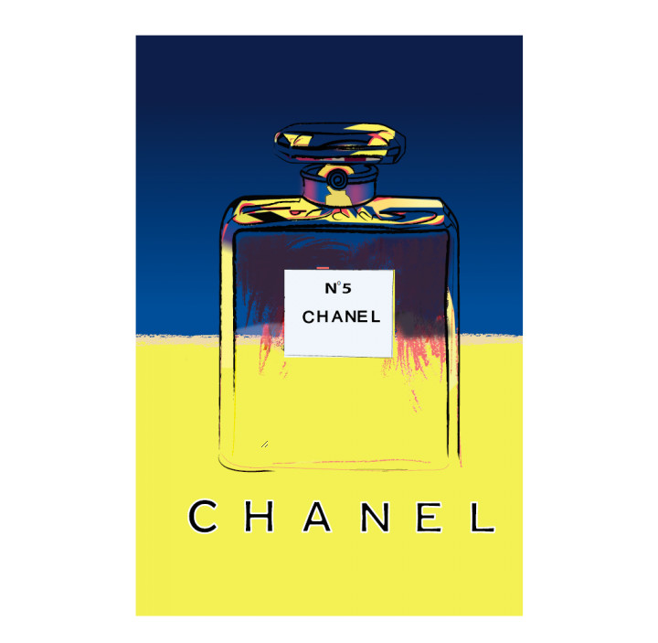 Chanel No.5 vintage poster | hardtofind.