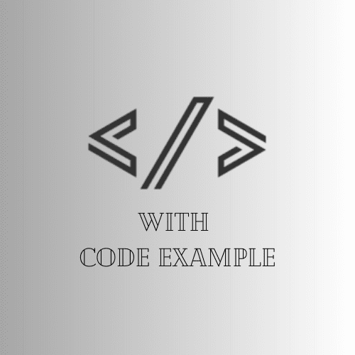 With Code Example