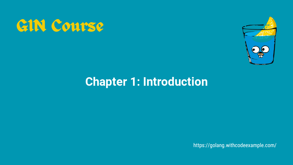 Introduction to Gin Framework for Beginners Tutorial