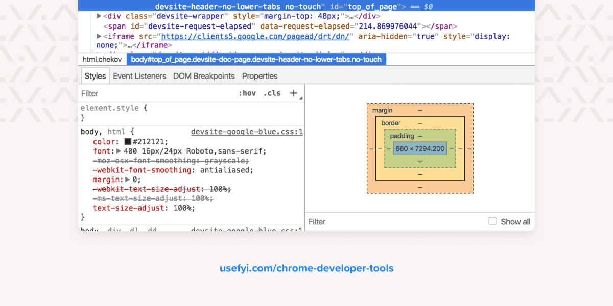 Chrome Developer Tools