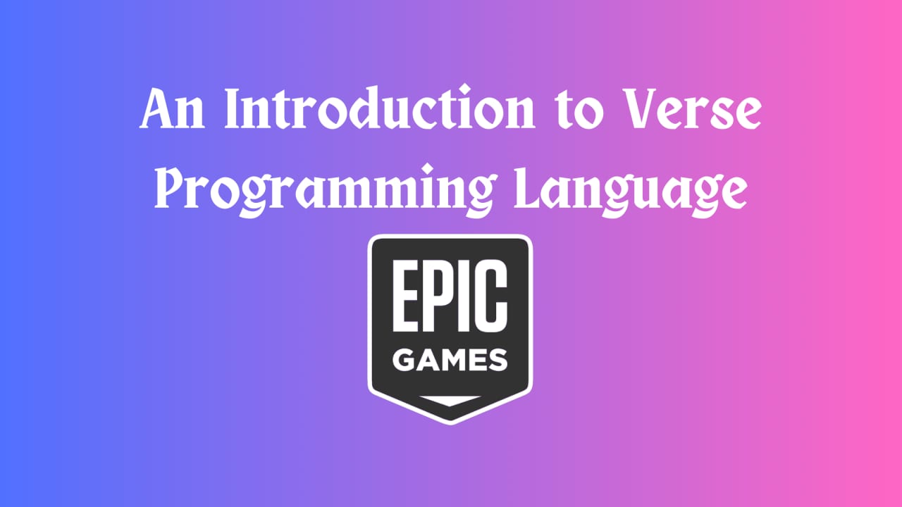 An Introduction to Verse Programming Language