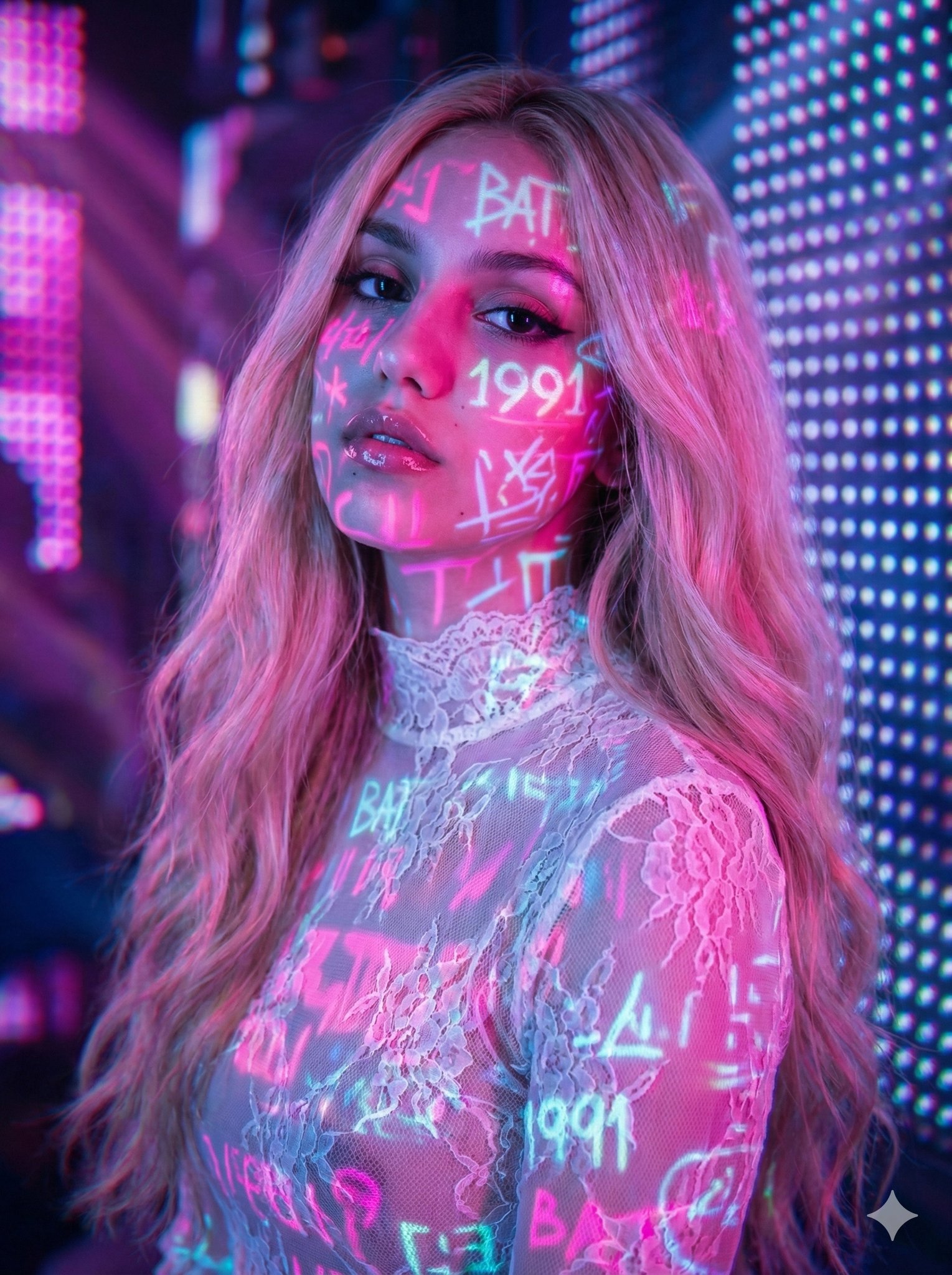 { "main_prompt": "ethereal cyberpunk portrait of a young...