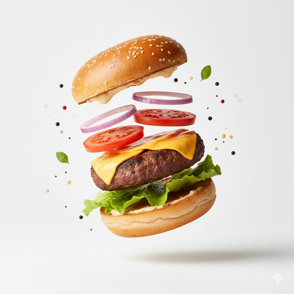 [Food] Premium food advertising, white seamless background,...