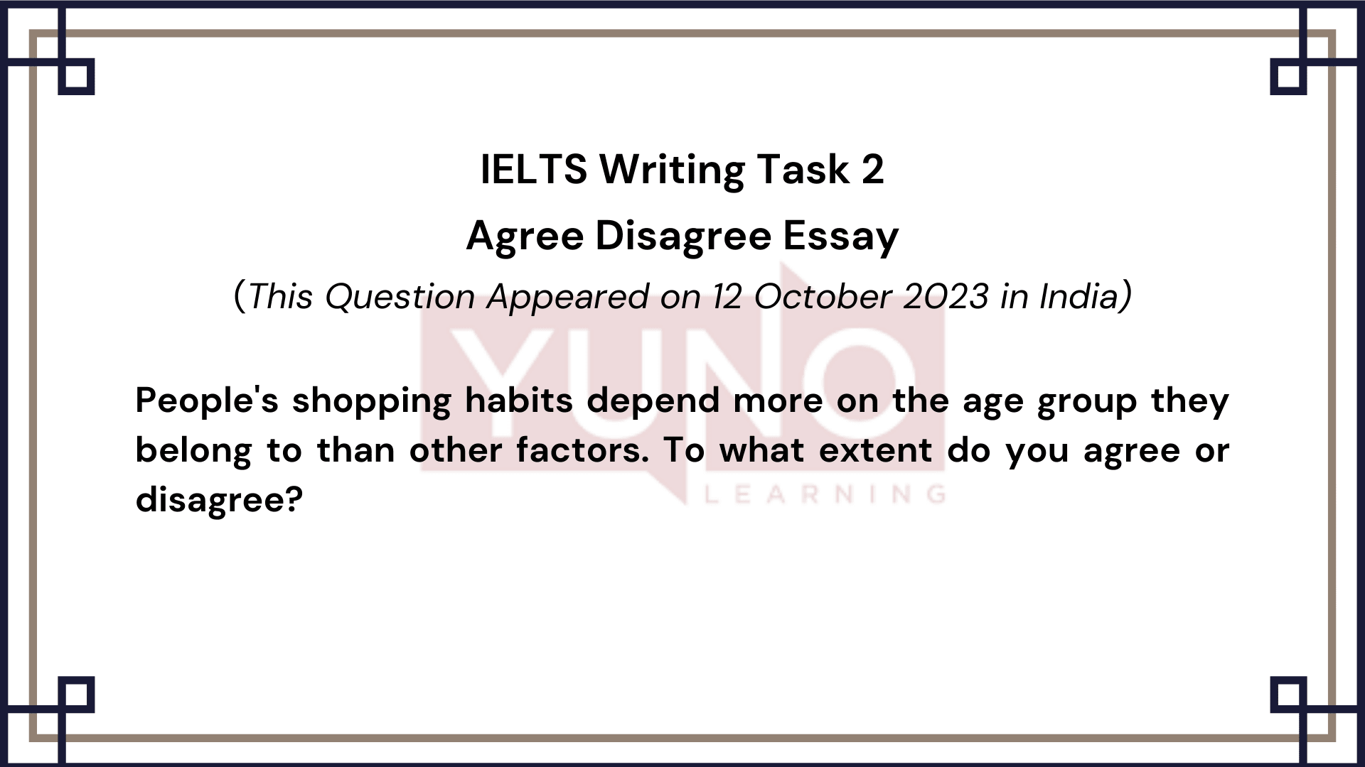 shopping essay in ielts