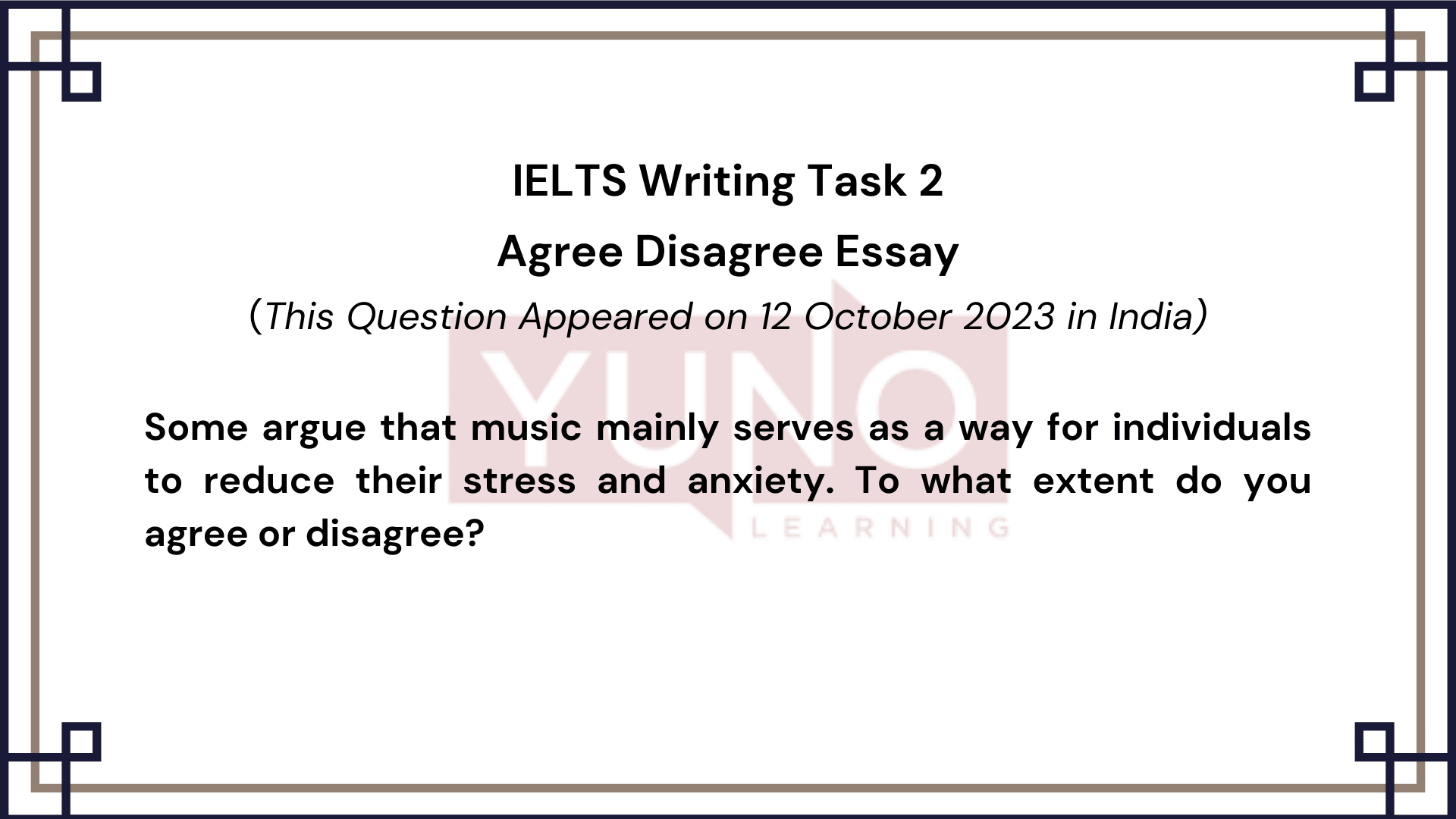 music related essay in ielts