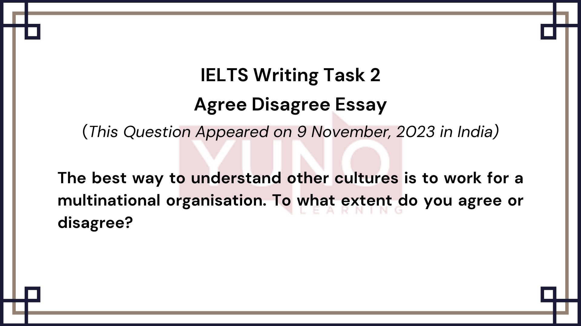 culture essay on ielts