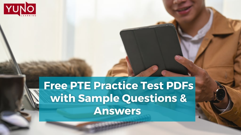 Free PTE Practice Test PDFs with Sample Questions and Answers - Yuno ...