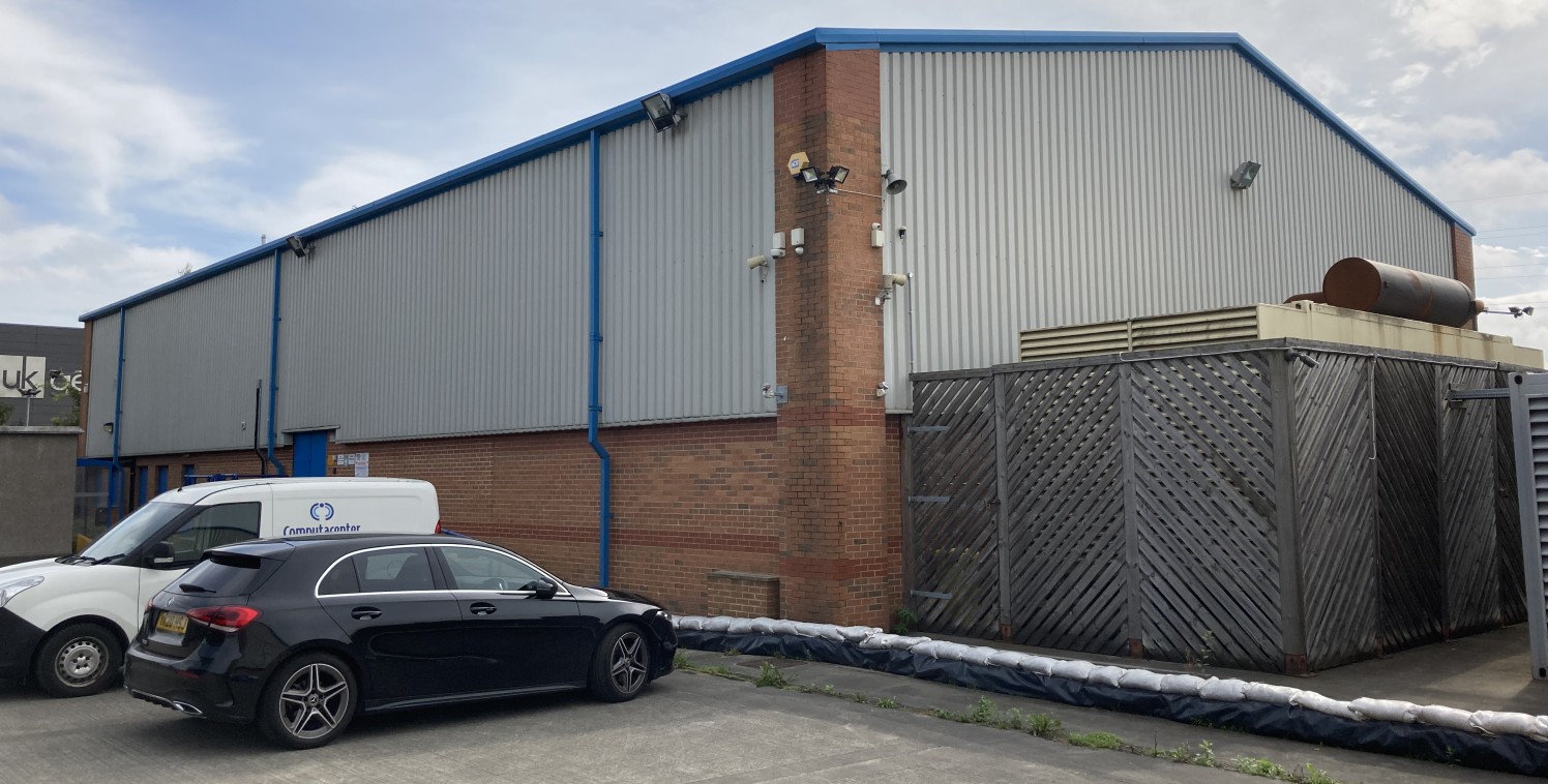 The property comprises a modern detached warehouse unit sat within a generous plot. The property is of steel portal framed construction with brick and composite panel elevations underneath a metal clad roof. Internally the property benefits from mini...