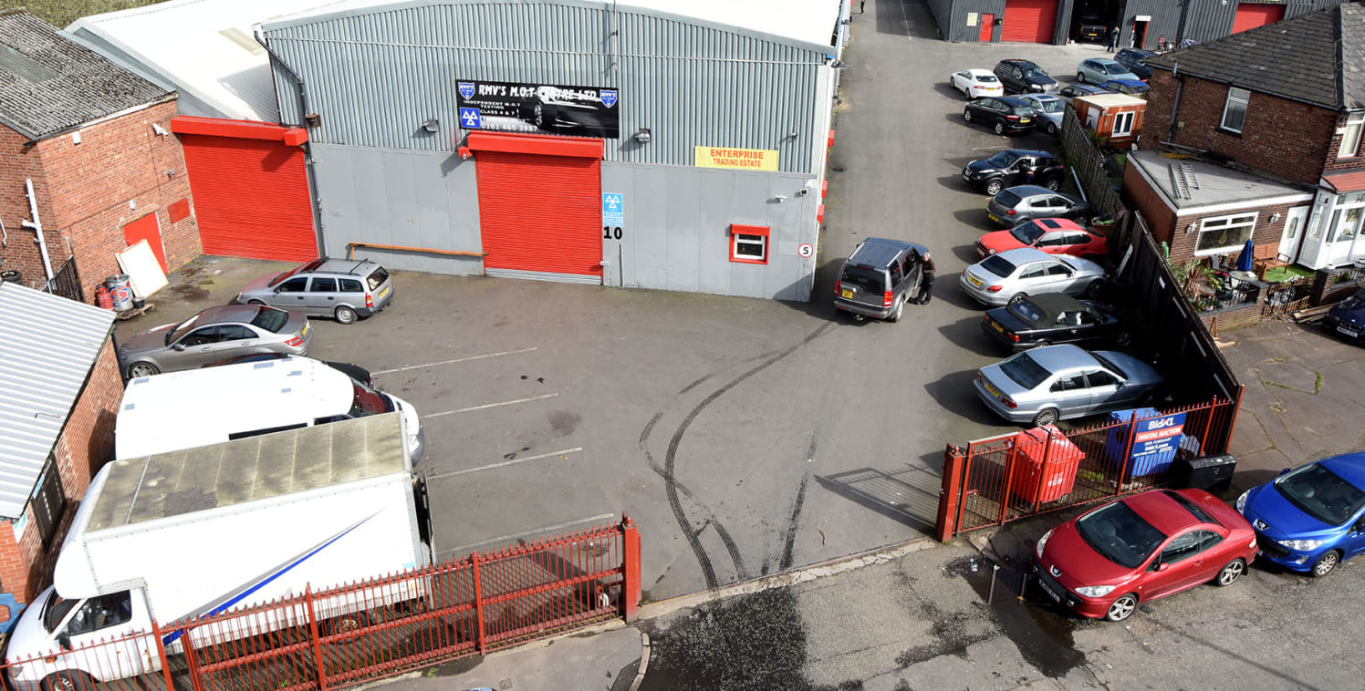 The property comprises three industrial units. Each unit is of traditional brick construction beneath a pitched roof incorporating translucent roof lights. 

The site benefits from ample levels of parking for all occupiers and is fully fenced/gated....