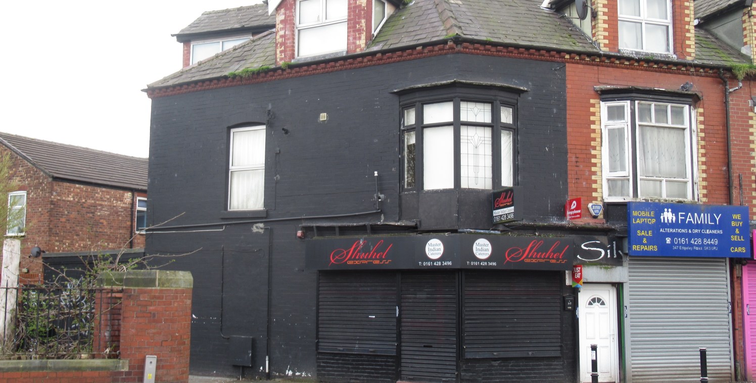 Ground floor retail unit with A5 consent with separately accessed first floor two storey flat.\n\nGround floor currently let on a term of 5 years expiring in February 2023 at a passing rent of &pound;7,020 per annum exclusive....