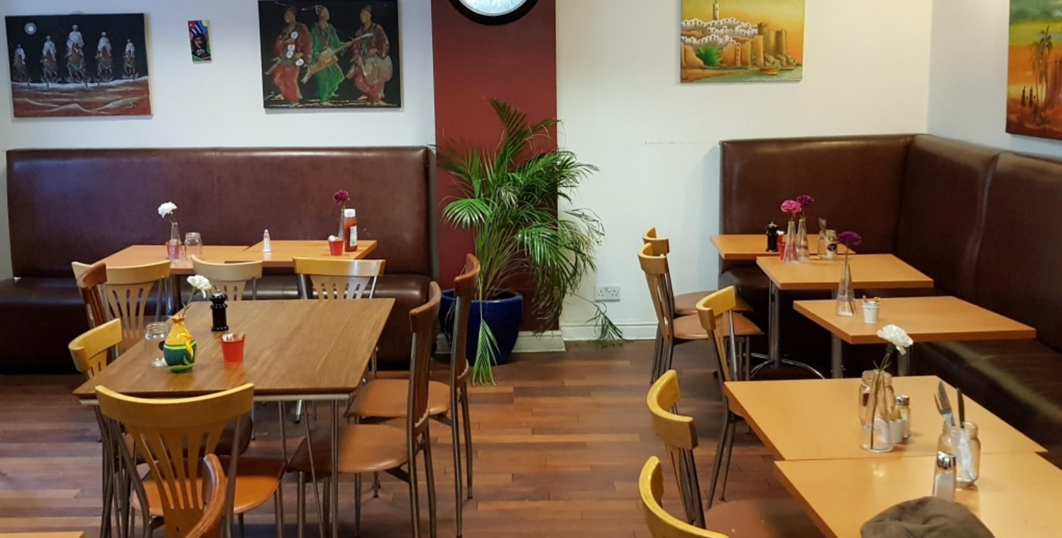 A3 Restaurant and Cafe BUSINESS located on the corner of a main road connecting Kings Cross and Chancery Lane this premises enjoys prominent visibility and a busy passing footfall from a high density of local offices including ITN group, Globecast UK...