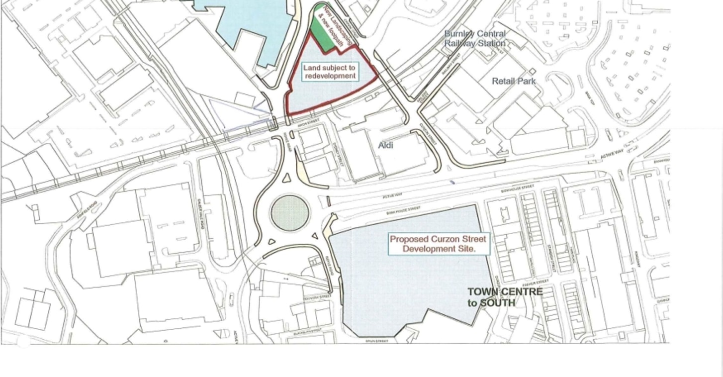 LOCATION\n\nThe site fronts Royle Road off Stanhope Street, the main arterial road to Junction 11 of the M65. The site is within walking distance of the town centre and directly opposite the Burnley UCLAN/college facility....