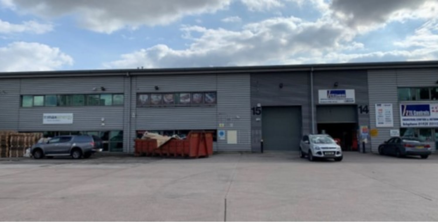 Modern mid-terraced unit. Popular prominent industrial estate. Showroom entrance accommodation. 6.85 metre eaves height.