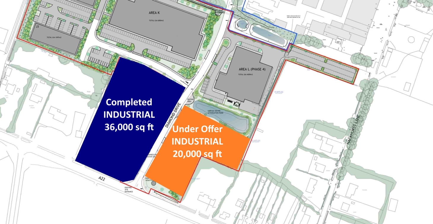 * Approx 7.8 acre site (3.16 ha) suitable for a variety of uses.

* 36,000 sq ft Pre-Let to Vacgen

* 20,000 sq ft Under Offer

* Design & Build Opportunity for new units to be constructed for specific occupier's requirements (subject to planning)....