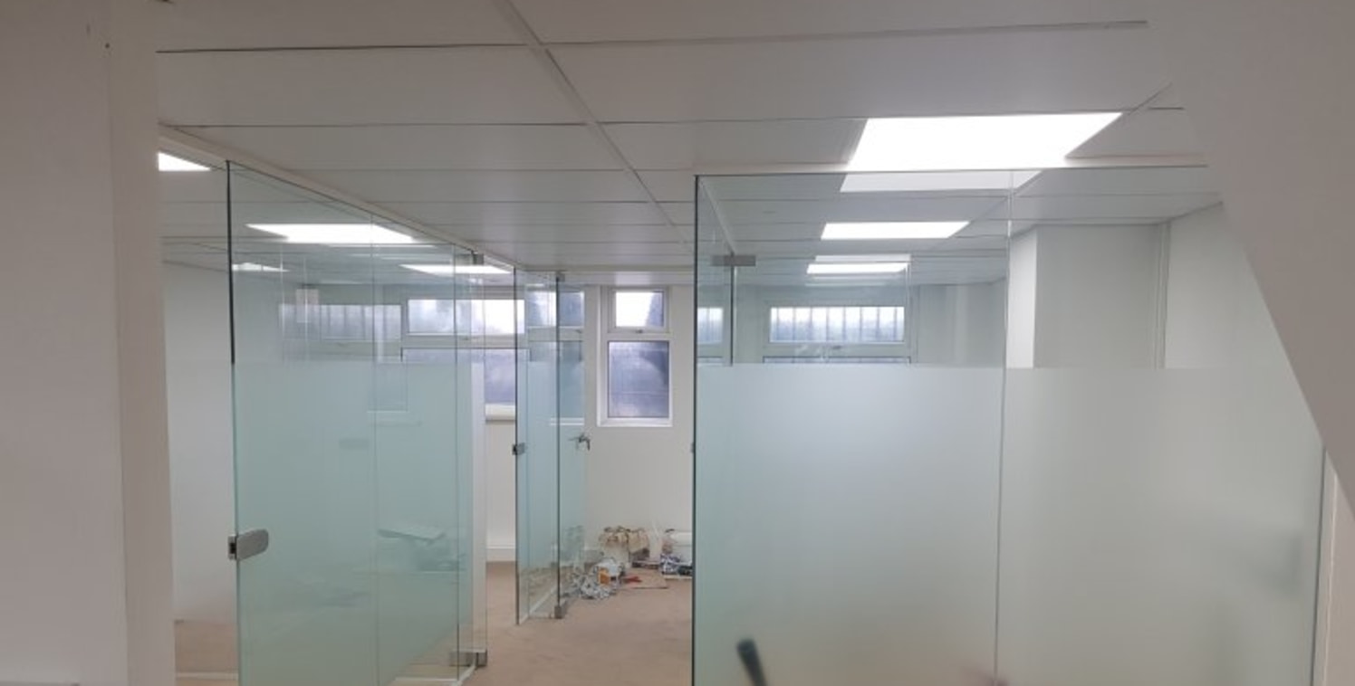 Key Features\n* Cat 5 Cabling\n* Suspended Ceiling\n* LED Lighting\n* Wifi-and Telephones included\n* Glass Partitions\n\nLocation\n\nThe premises are situated on Oaklands Park Avenue, located conveniently off High Road, Ilford (A118). Ilford and Sev...