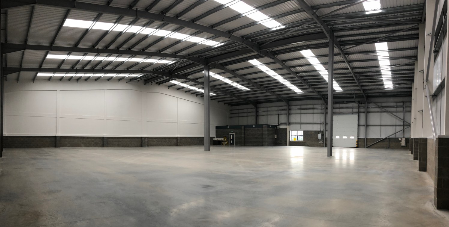 The property forms part of a terrace of 3 brand new industrial units which are of steel frame construction with clad elevations incorporating the following:-