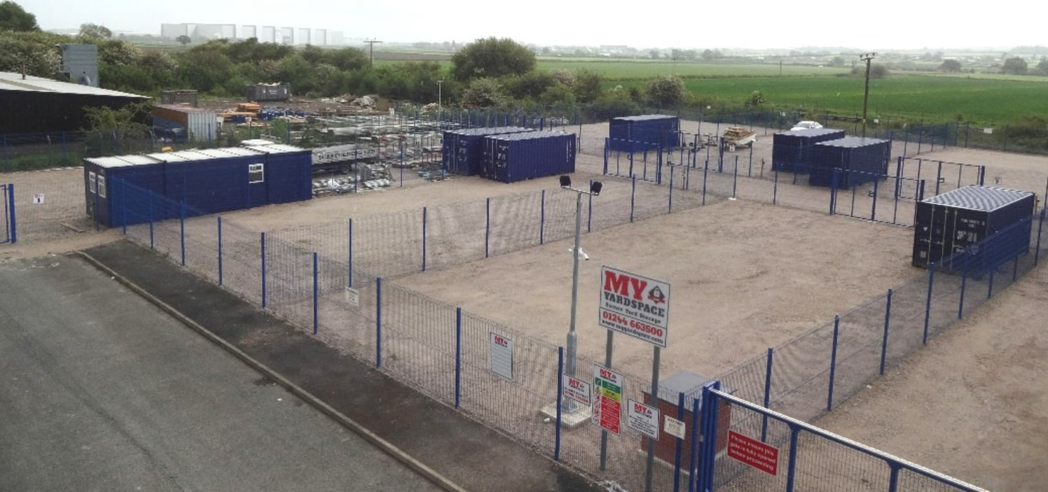 Yard space from 150 sq m to 1,000 sq m in Sandycroft. 

The site is situated off Prince William Avenue, Sandycroft, in the heart of the main employment area. The site is close to Chester Road (B5129) and provides direct access to the A494 (to North W...