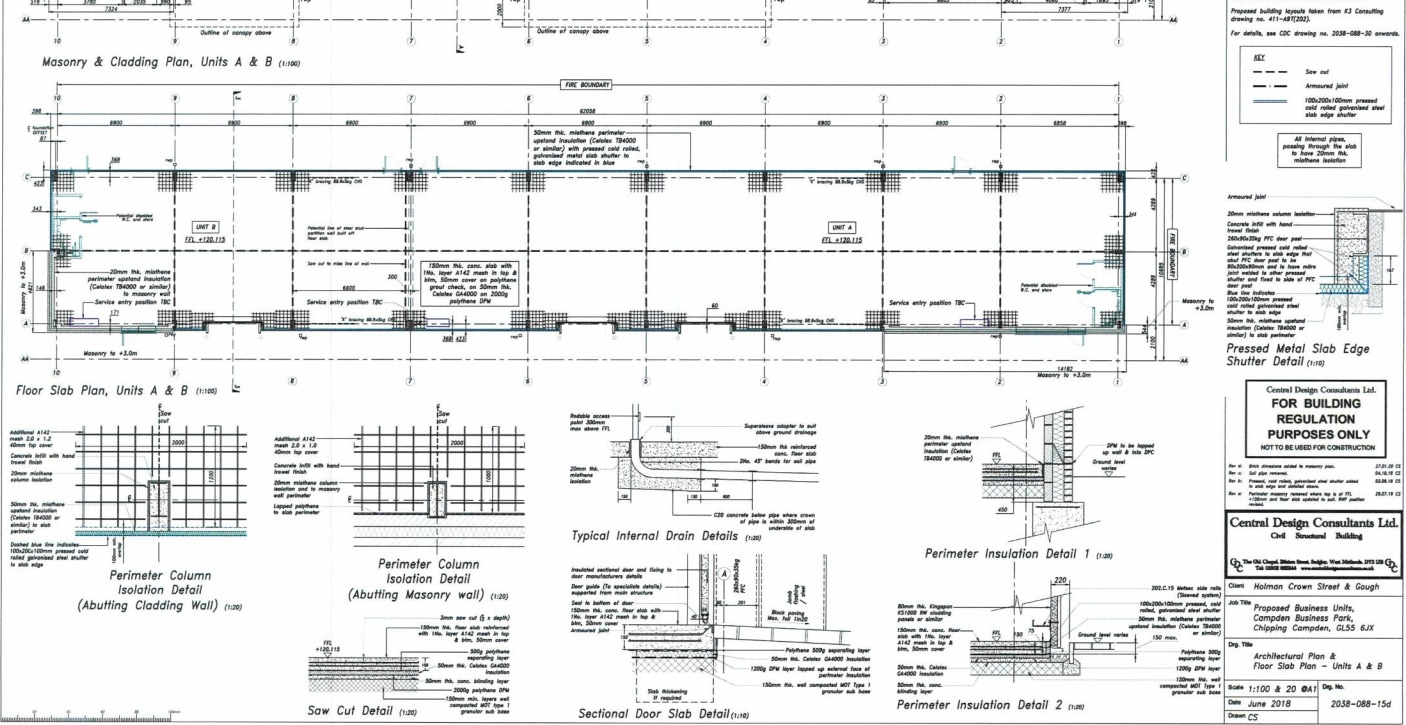 p>\n Campden Business Park is an established business parking on the outskirts of the Historic Cotswold Town of Chipping Campden. Two new buildings are under construction which could be let as one or in fives smaller units....