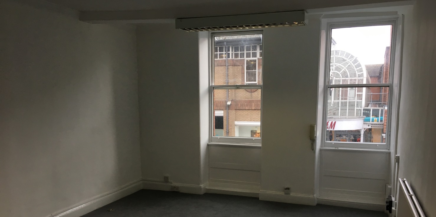 The offices which are self contained and form part of an impressive 3 storey building in the heart of Colchester, accessed via a side entrance from Head Street. 

The ground floor lobby area accesses through a security door to the offices at first an...
