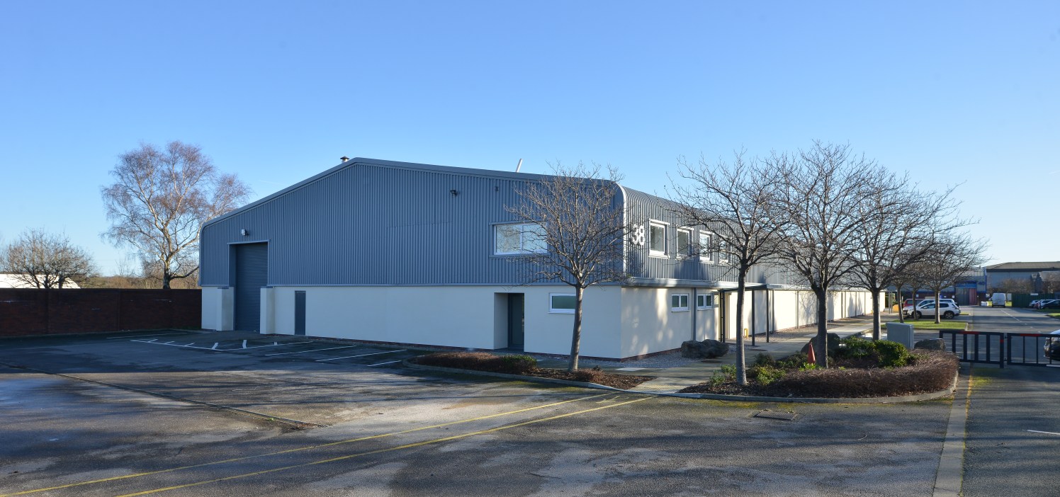 A detached industrial/warehouse unit situated in a high quality landscaped environment. 

10,183 sq ft

Leasehold - £59,850 p.a.

Tier 2 Assisted Area

*FULLY REFURBISHED*