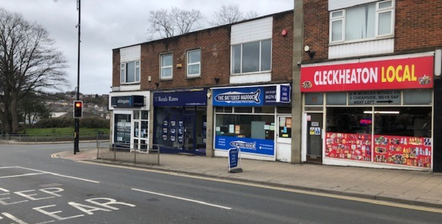 The property is situated in Cleckheaton town centre and has a frontage to Dewsbury Road (A638). There is a large car park situated almost opposite to the parade and a complimentary mixture of both national and local retailers within the immediate vic...