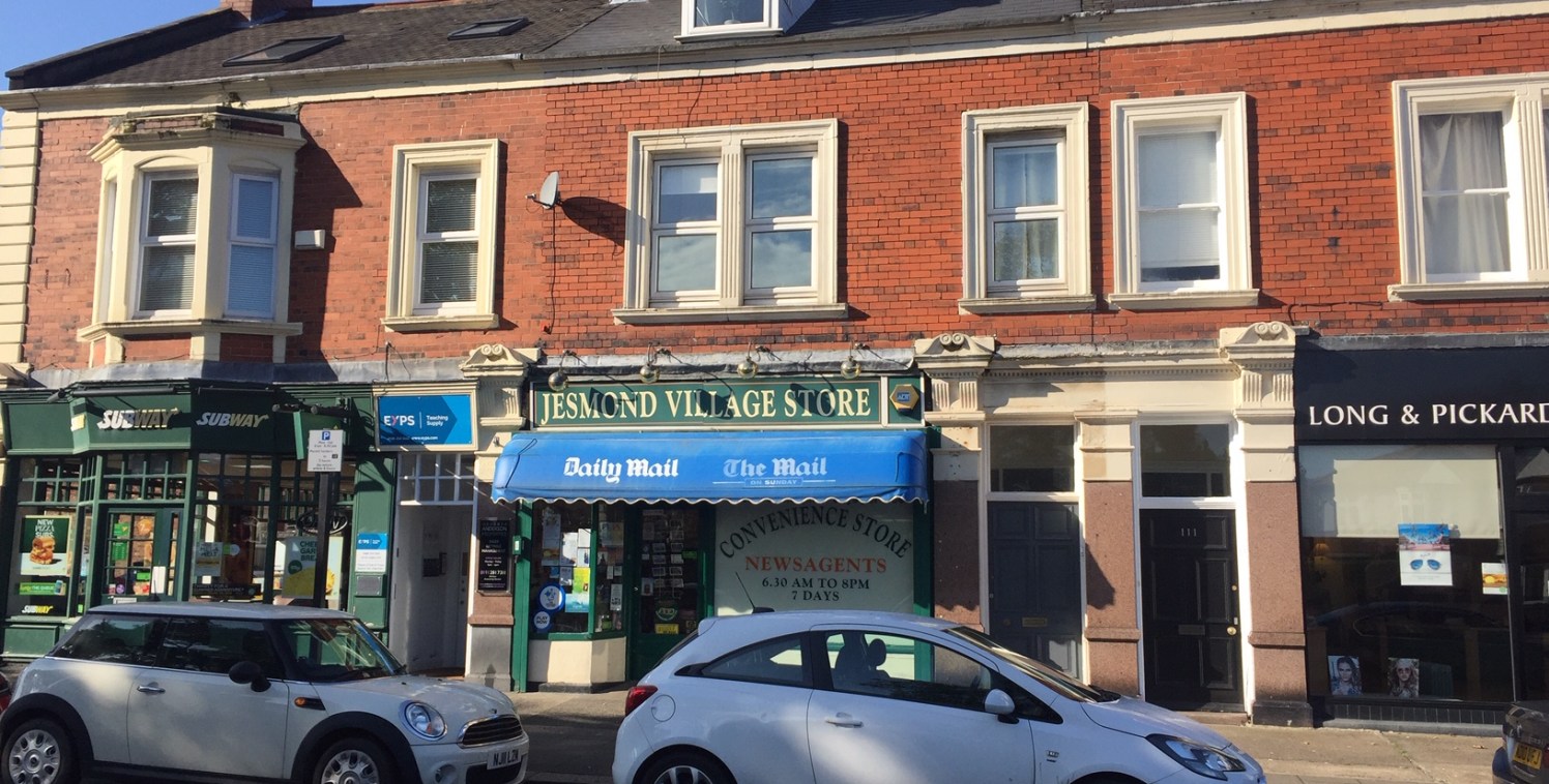 PROMINENT RETAIL UNIT - JESMOND, NEWCASTLE

 Established Location

 £20,000 Per Annum 

 To Be Refurbished

 Rear Storage and Staff Area

DESCRIPTION

The property forms part of a 3 storey terraced property located in Jesmond town centre. The unit ha...