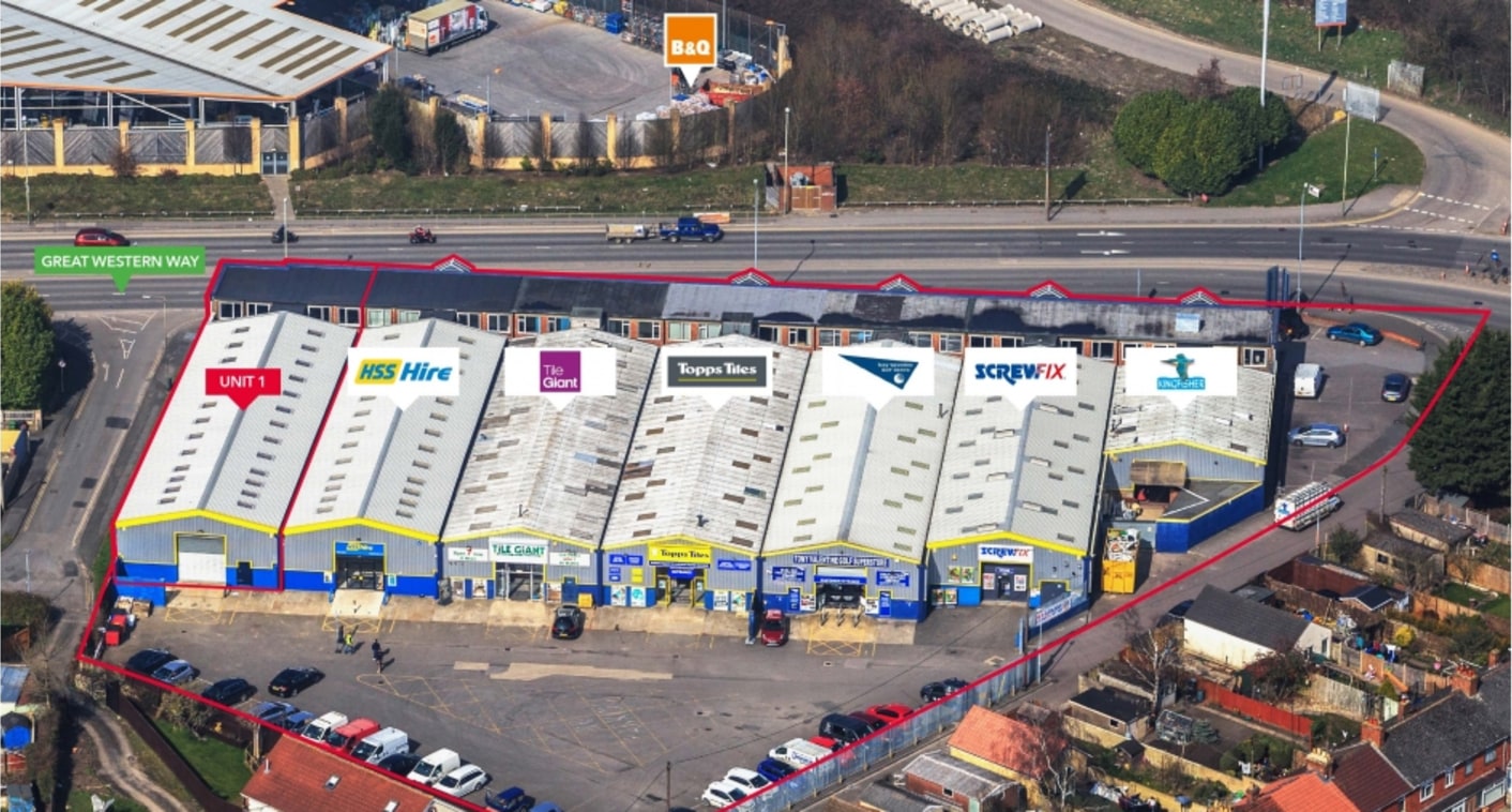 The Great Western Trade Park is an established and successful trade counter and warehouse location. Occupying a prominent location fronting Great Western Way, approximately 1.5 miles west of Swindon town centre, J16 of the M4 is approximately 2 miles...