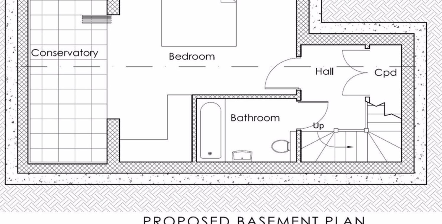 !! LAND FOR SALE !! .... !! PLANNING GRANTED !!

Freehold parcel of land with consent for a brand new one bedroom house over ground floor and basement levels