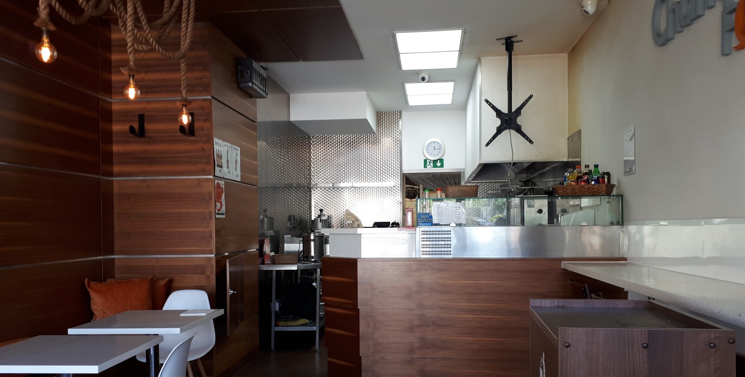 The premises comprises a ground floor shop with self contained residential upper parts. Access to the flats is gained from the Lea Bridge Road frontage.

The ground floor comprises a vacant open plan space, arranged as a restaurant with a seating are...