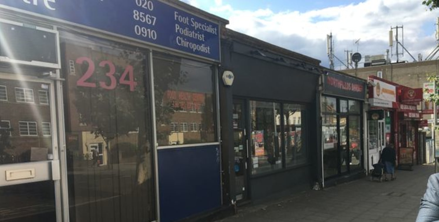 The premises are situated directly opposite Northfields Tube station and are within close proximity to other retailers such as Sainsbury's, Volpino and Garden Cafe. The properties are available on a new short-term lease ending on the 31st March 2019....